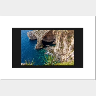 Arch of Blue Grotto Posters and Art